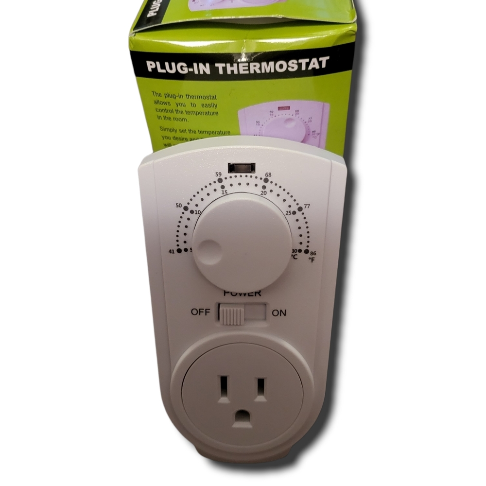 Adjustable Universal Plugin Heating & Cooling Thermostat Control